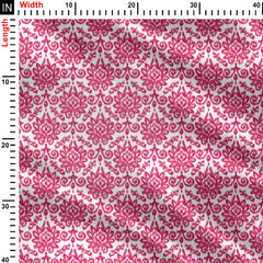 ikkat style pattern Print Fabric