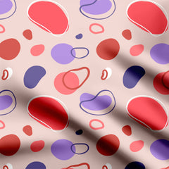 Droplets Print Fabric