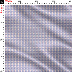 Stylish Refined Lavender Print Fabric