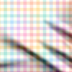 Majestic Rainbow Geometric Stripes Print Fabric