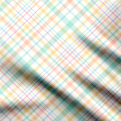 Rainbow Ethereal Charm Stripes Print Fabric