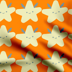 Star Wings Print Fabric