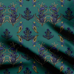 Ethnic Indian pattern block print 2 Print Fabric