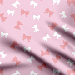 Baby bows Print Fabric