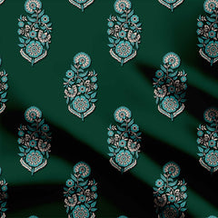 Mutu of Flower Print Fabric