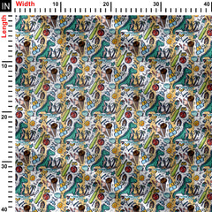 My Favourite Things Print Fabric