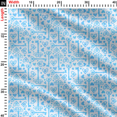 Valentine's for Boys Print Fabric