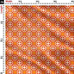 Big Flowers Print Fabric