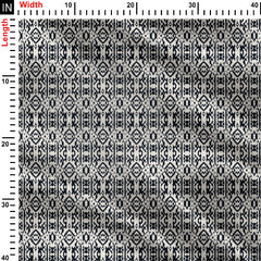 Ikat 4 Print Fabric