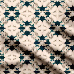 Floral Bohemian Print Fabric