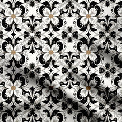 Floral Bohemian 1 Print Fabric