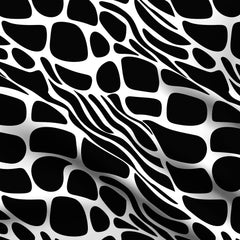 Large Animal Skin Print Spots Print Fabric