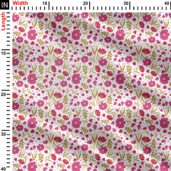 Floral Beauty Print Fabric