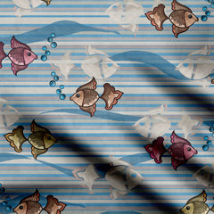 Fishy Print Fabric