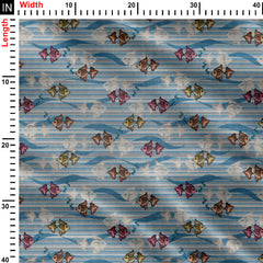 Fishy Print Fabric