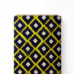 Artisanal Ikat Print Fabric