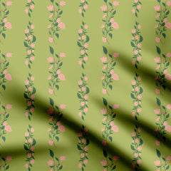 Rainy Bloom Print Fabric