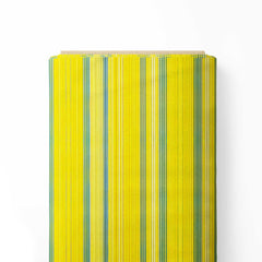 Yellow Stripes Print Fabric