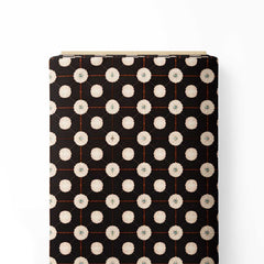 Geometric Dots Print Fabric