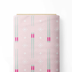 Kawaii Chopsticks Print Fabric