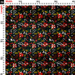 Maria Flower Print Fabric