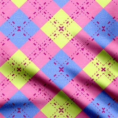 Geometric Pattern Print Fabric