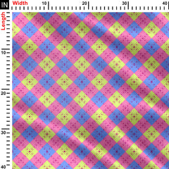 Geometric Pattern Print Fabric