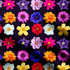 Flowers 2 Print Fabric