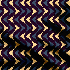 Arrow's Waves Print Fabric