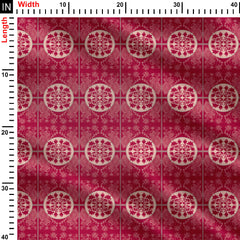 Pink Rush Large Print Fabric