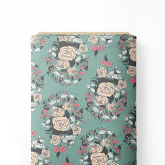 Floral Paisley Print Fabric