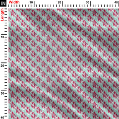 Abstract Pattern Print Fabric