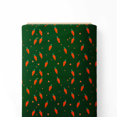 Carrot Print Fabric