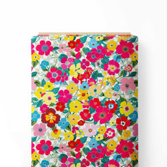 Vibrant Blossom 2 Print Fabric