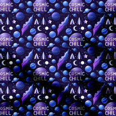 Galaxy Cosmic Chill Print Fabric