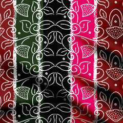 Bandhani Colourful Pattern Print Fabric