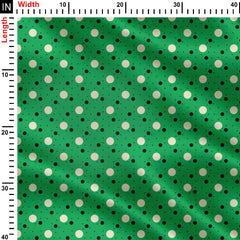 Island Green Pop Print Fabric