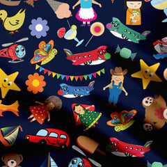 my favorite things Print Fabric