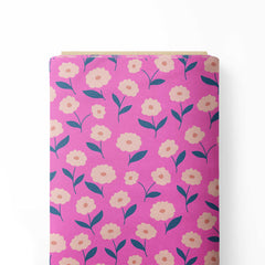 Flower Explosion Print Fabric