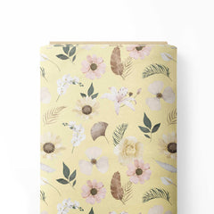 Pastel Floral Fusion Print Fabric