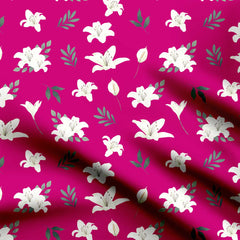 Soft Lily Dreams Print Fabric