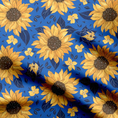 Sunflower Serenade Print Fabric