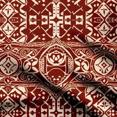 Kalamkari Design 9 Print Fabric