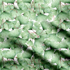 Ginko leaf valley Print Fabric