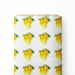 Golden shower Print Fabric