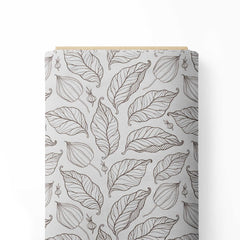 Leaves Pattern Abstract Print Fabric