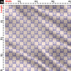 Gingham Print Fabric