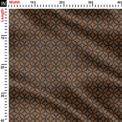 Mocha Pantone Print Fabric