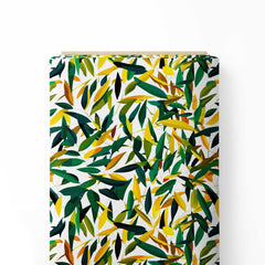 Tropical Leaves 2 Print Fabric