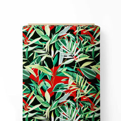 Tropical Leaves 3 Print Fabric